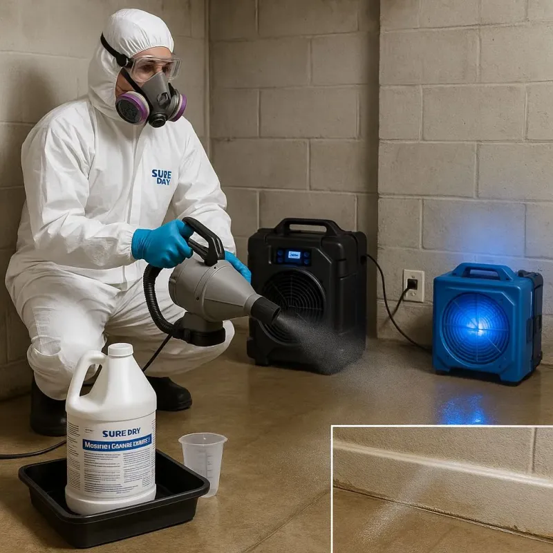 Sanitization and Odor Removal process in Hallandale Beach, FL